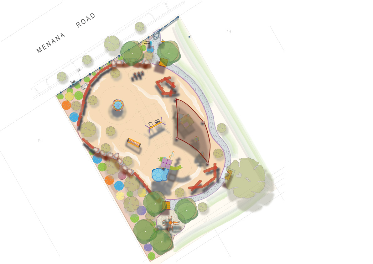 Ivan Page Reserve draft concept plan