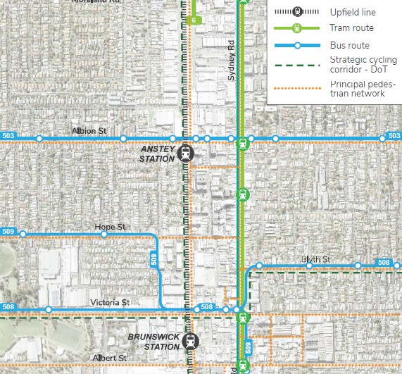 Map of Brunswick