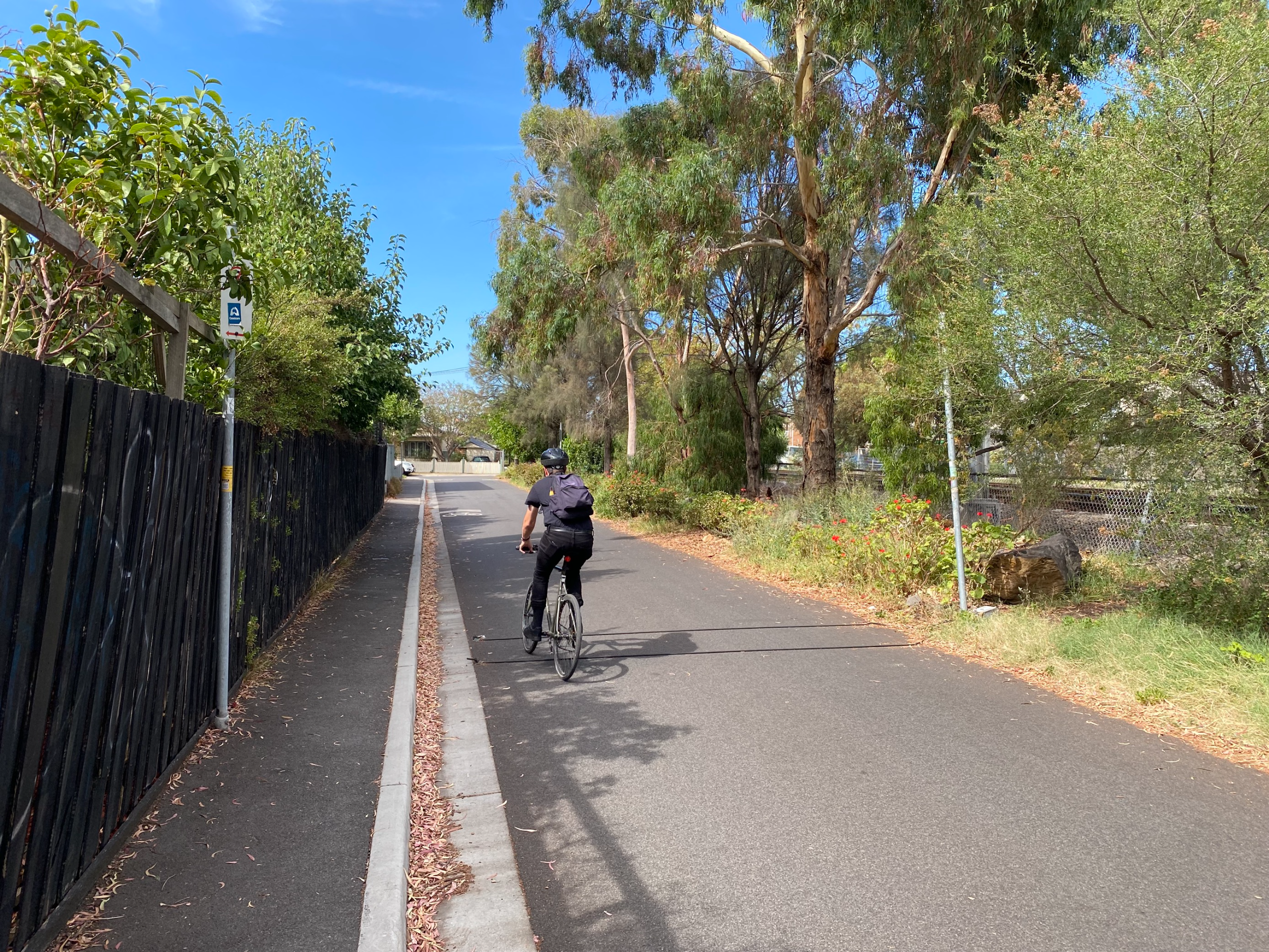 Batman Avenue shared zones