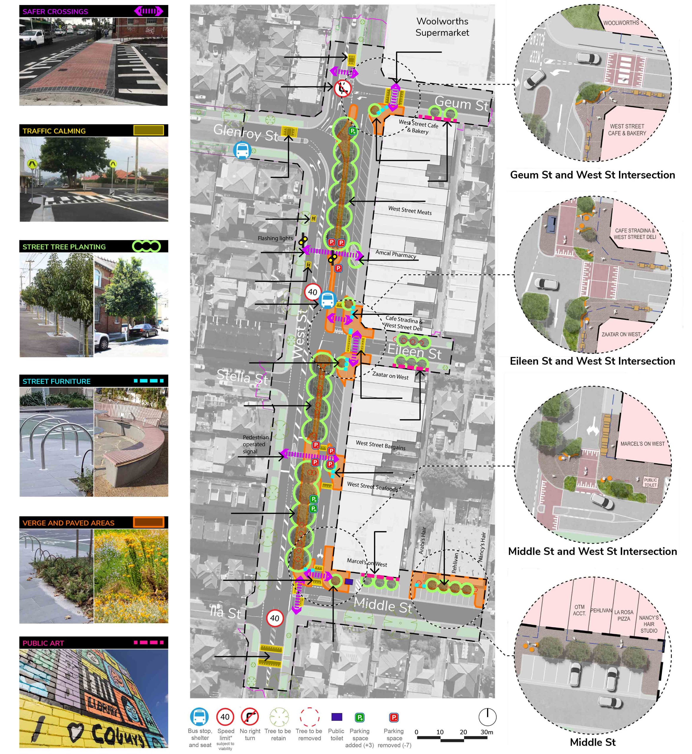 The draft concept plan