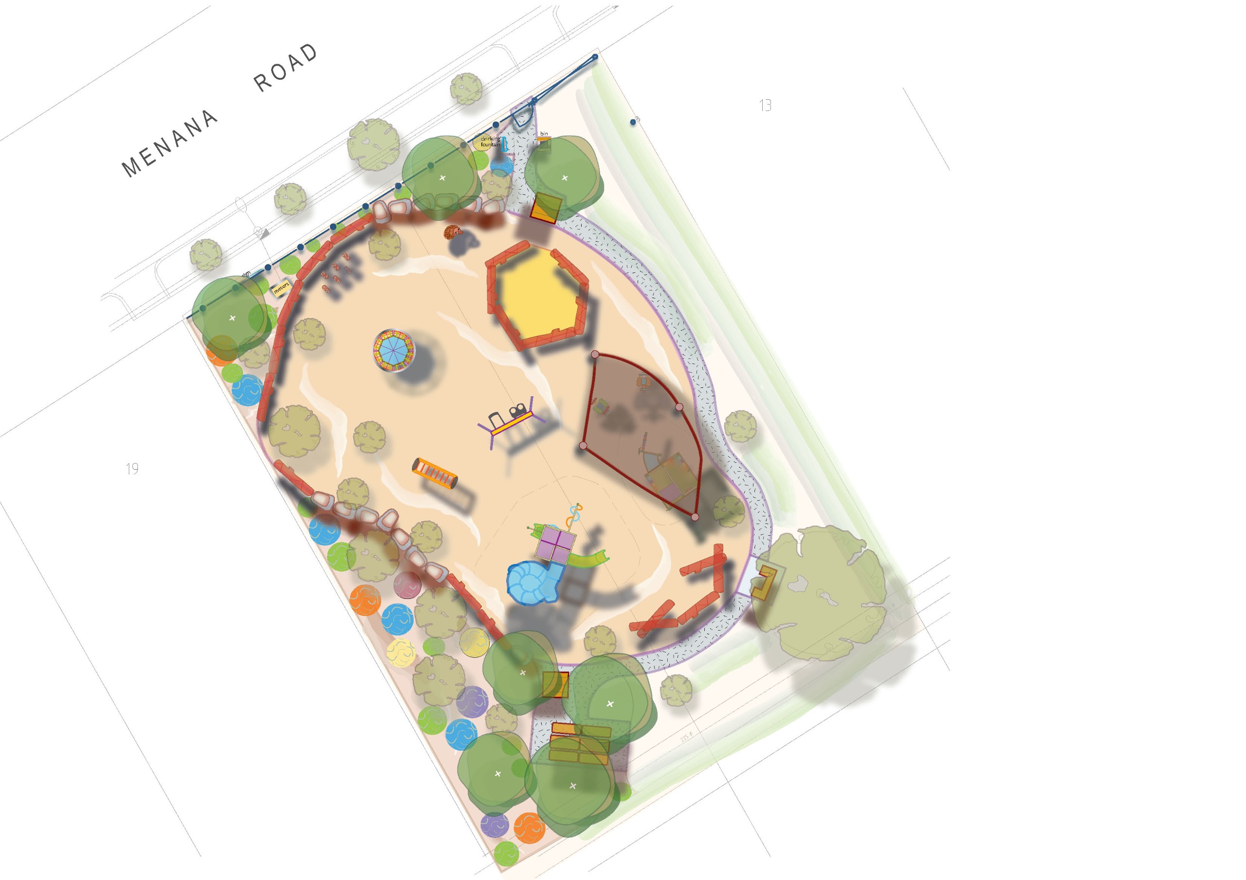 Ivan Page Reserve final concept plan