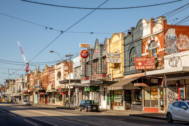 Streetscape Merri-bek